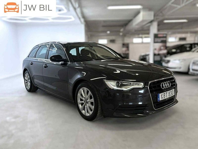 Grå Begagnad 2012 Audi A6 Ambition Kombi | 104 900 kr (Marknadspris) - Bild 1/4