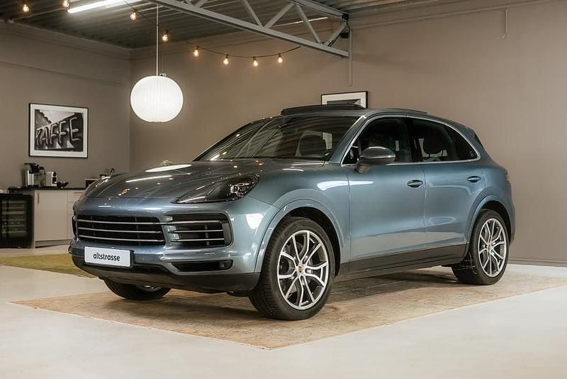 Blå Begagnad 2019 Porsche Cayenne SUV | 549 000 kr (Superpris) - Bild 1/4