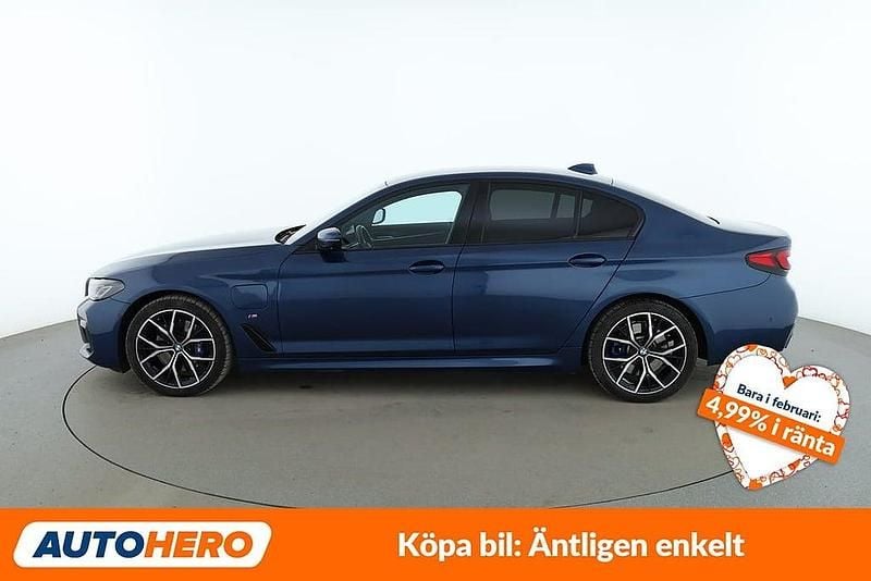 Begagnad BMW 530e M Sport 292 HK (214 kW) 2020 Blå Sedan