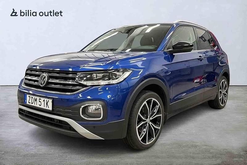 Blå Begagnad 2020 VW T-Cross SUV | 209 900 kr (Marknadspris) - Bild 1/1