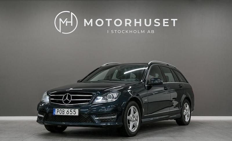 Begagnad Mercedes C180 Avantgarde 156 HK (114 kW) 2014 Mörkblå Kombi