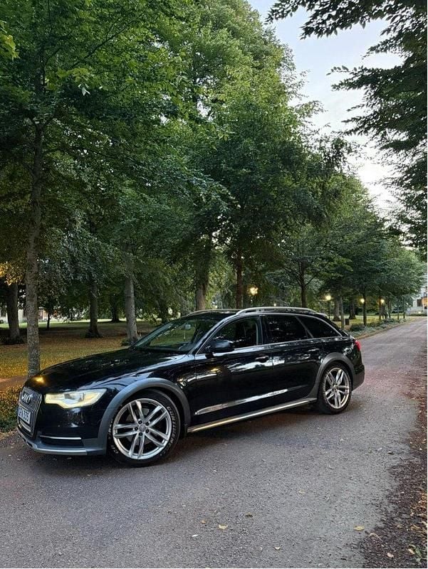 Svart Begagnad 2014 Audi A6 Allroad Kombi | 139 000 kr (Marknadspris) - Bild 1/4
