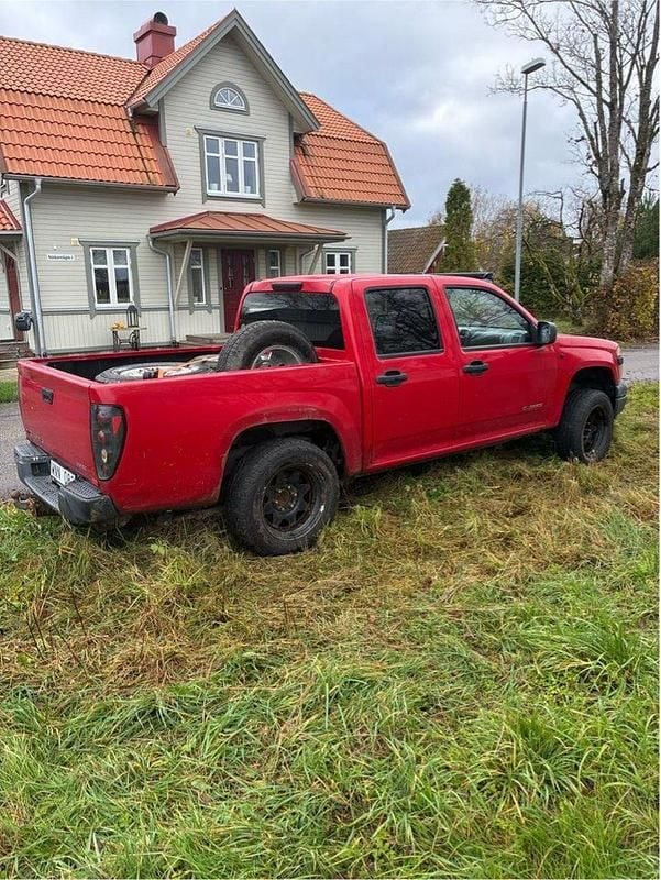 Röd Begagnad 2005 Chevrolet Colorado Pickup | 10 000 kr - Bild 1/4