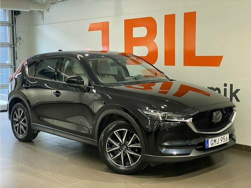 Svart Begagnad 2018 Mazda CX-5 Optimum SUV | 234 900 kr (Marknadspris) - Bild 1/4