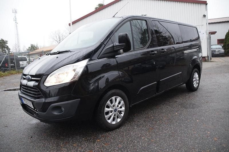 Svart Begagnad 2018 Ford Transit Custom Van | 160 000 kr (Bra pris) - Bild 1/4