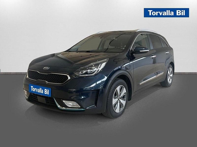 Blå Begagnad 2018 Kia Niro 2 SUV | 179 900 kr (Lite dyr) - Bild 1/4