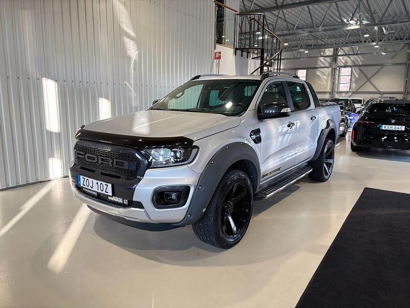 Grå Begagnad 2021 Ford Ranger Pickup | 459 900 kr (Marknadspris) - Bild 1/4