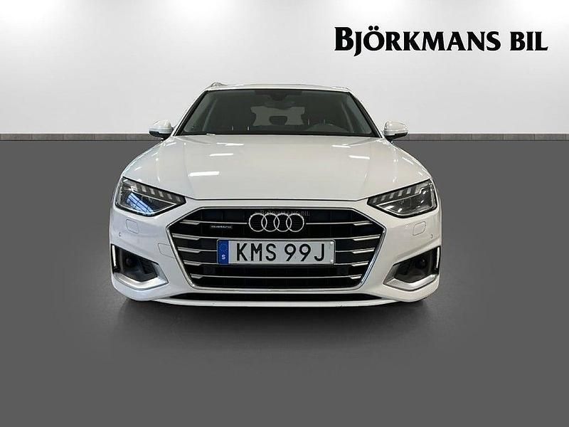 Begagnad Audi A4 Advanced 204 HK (150 kW) 2021 Vit Kombi