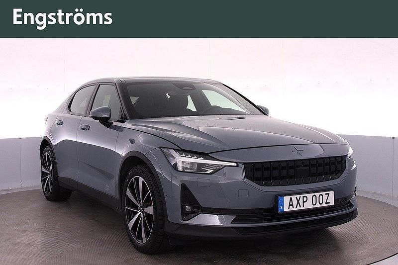 Grå Begagnad 2021 Polestar 2 Sedan | 299 000 kr (Bra pris) - Bild 1/4