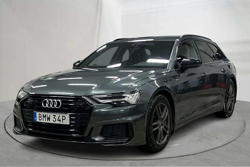 Grå Begagnad 2021 Audi A6 Ambition Kombi | 367 500 kr (Superpris) - Bild 1/4