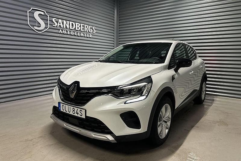 Vit Begagnad 2021 Renault Captur Zen SUV | 199 500 kr (Marknadspris) - Bild 1/4
