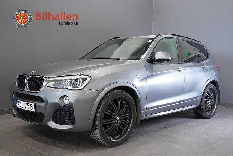 Begagnad BMW X3 M Sport 190 HK (139 kW) 2015 Grå SUV