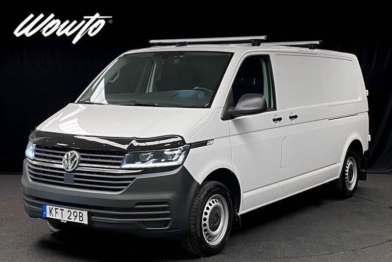 Vit Begagnad 2021 VW T6.1 Van | 309 800 kr (Marknadspris) - Bild 1/3