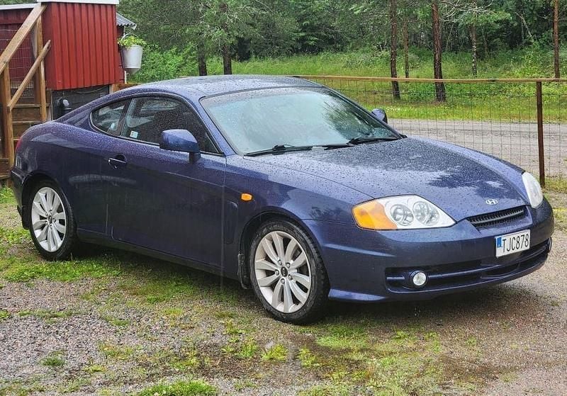Blå Begagnad 2002 Hyundai Coupé Sportkupé | 45 000 kr - Bild 1/2