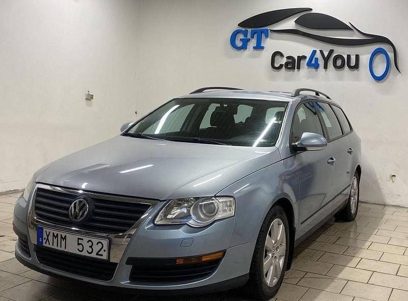 Ljusblå Begagnad 2006 VW Passat Trendline Kombi | 37 500 kr (Lite dyr) - Bild 1/4