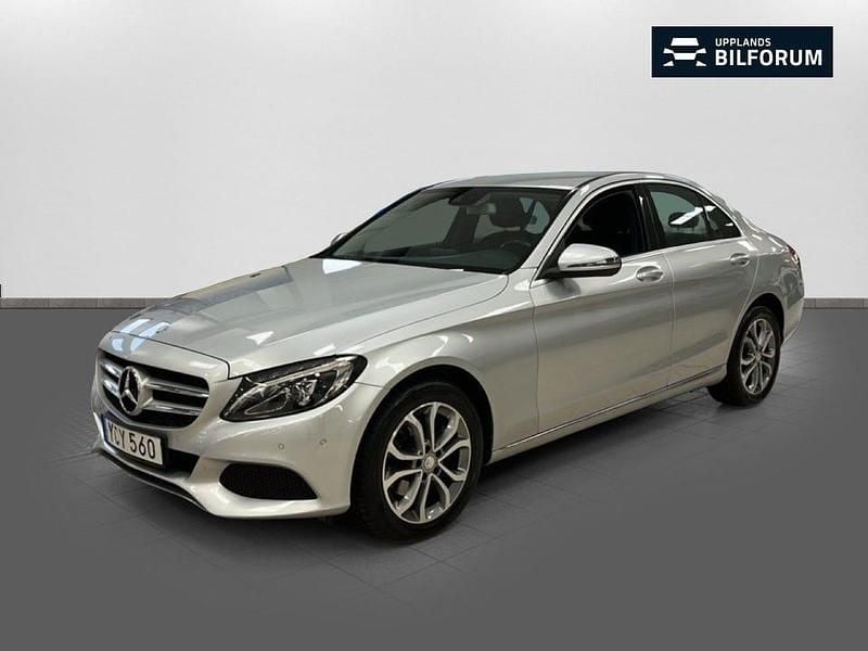 Begagnad Mercedes C220 Avantgarde 170 HK (125 kW) 2016 Silver Sedan