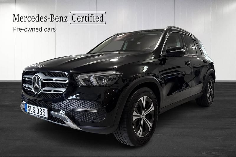 Svart (black) Begagnad 2022 Mercedes GLE350 Avantgarde SUV | 609 000 kr (Superpris) - Bild 1/4