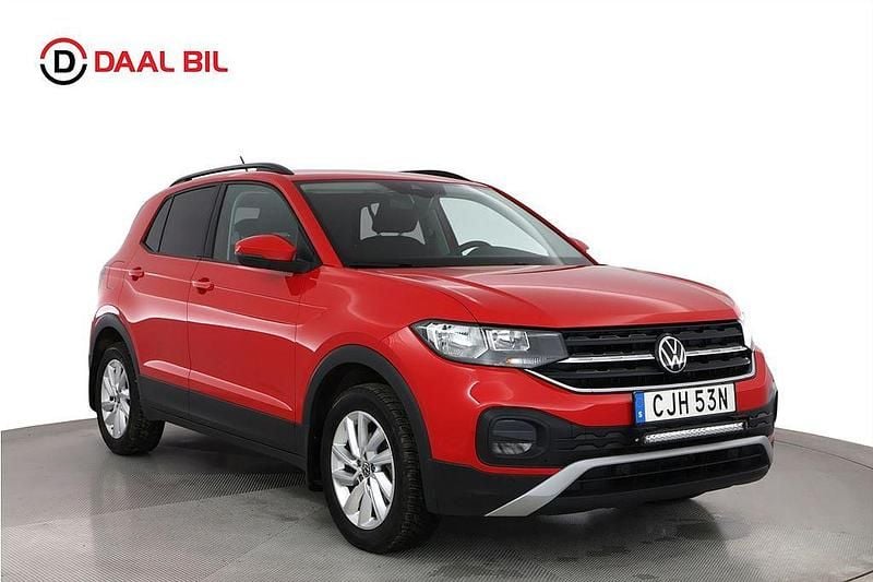 Begagnad VW T-Cross Comfortline 95 HK (69 kW) 2020 Röd SUV