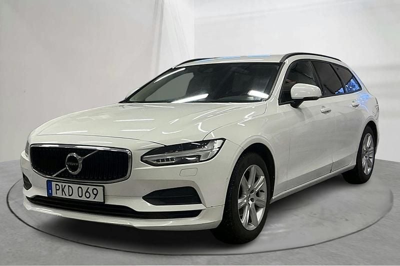 Vit Begagnad 2018 Volvo V90 Kombi | 120 000 kr (Bra pris) - Bild 1/4