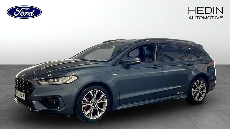 Blå (grey) Begagnad 2022 Ford Mondeo ST-Line Kombi | 269 900 kr (Marknadspris) - Bild 1/4