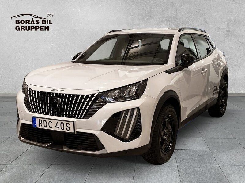 Vit Ny 2024 Peugeot 2008 Allure SUV | 229 000 kr (Marknadspris) - Bild 1/4