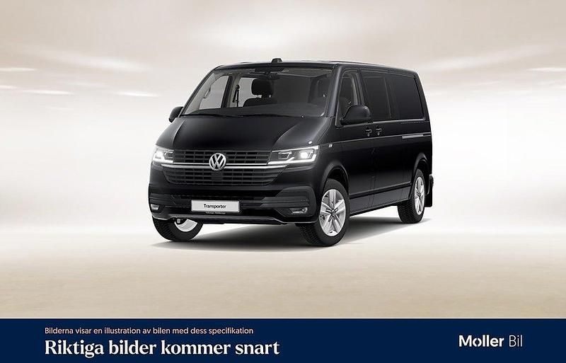 Svart Begagnad 2021 VW Transporter Van | 459 000 kr - Bild 1/4
