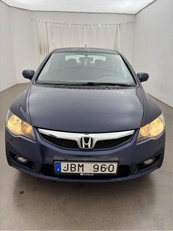 Blå Begagnad 2009 Honda Civic Hybrid Sedan | 68 000 kr (Marknadspris) - Bild 1/4