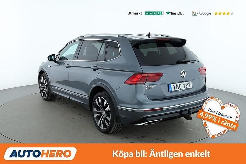 Begagnad VW Tiguan Allspace Highline 243 HK (178 kW) 2018 Mörkgrå SUV