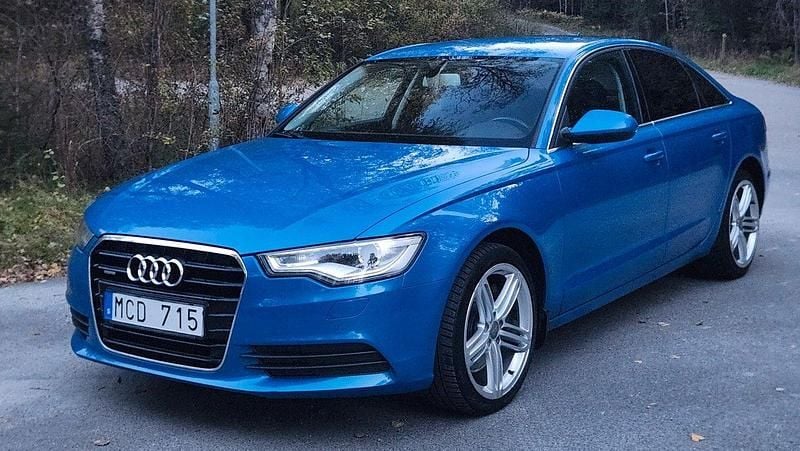 Blå Begagnad 2011 Audi A6 Proline Sedan | 129 900 kr (Marknadspris) - Bild 1/4