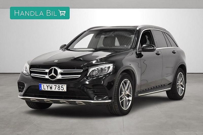 Svart Begagnad 2018 Mercedes GLC220 AMG SUV | 299 900 kr (Marknadspris) - Bild 1/4