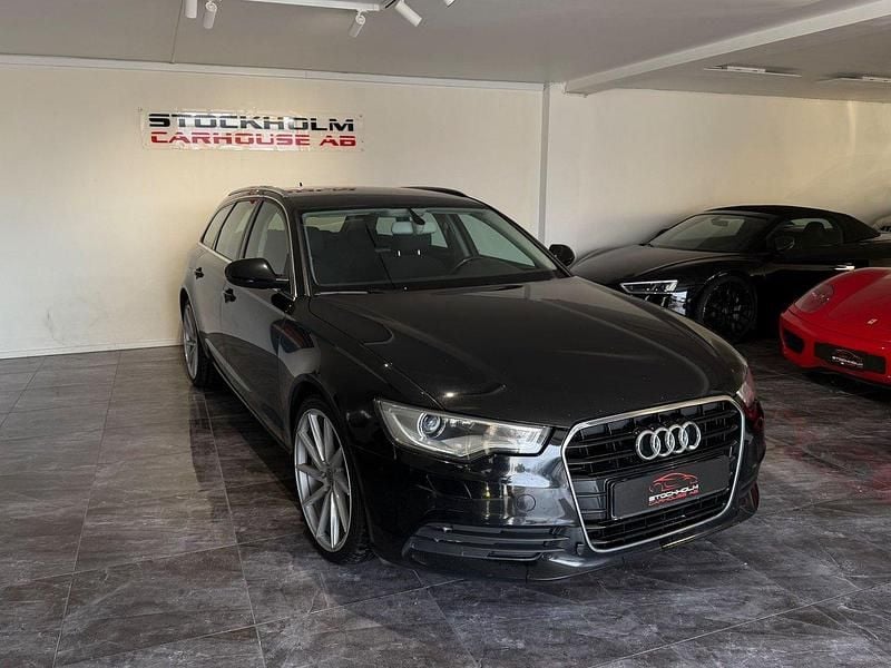 Svart Begagnad 2012 Audi A6 Ambition Kombi | 119 900 kr (Marknadspris) - Bild 1/4