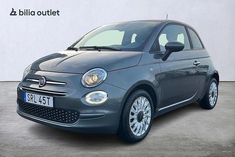 Grå Begagnad 2020 Fiat 500 Lounge Halvkombi | 109 900 kr (Bra pris) - Bild 1/3