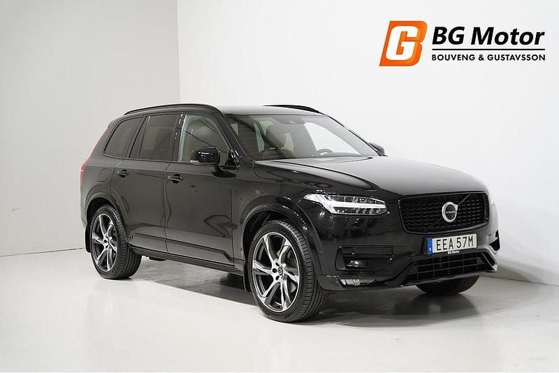 Svart Begagnad 2019 Volvo XC90 R-Design SUV | 439 900 kr (Dyr) - Bild 1/4