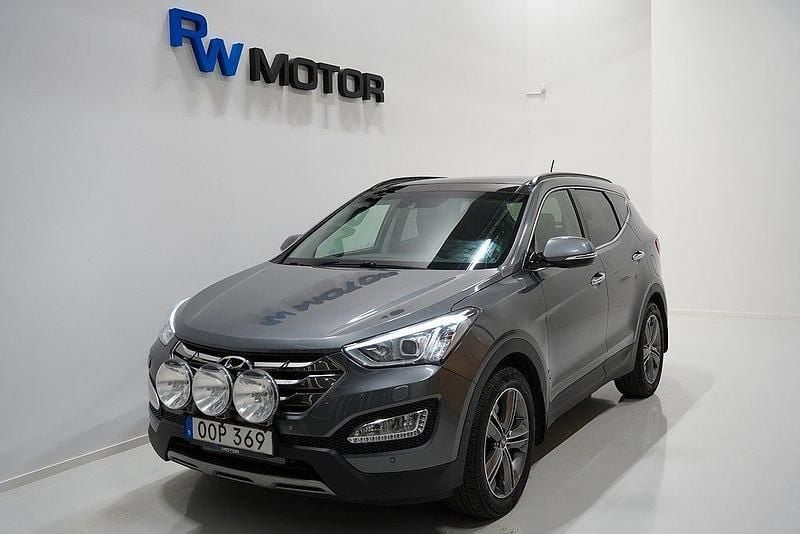 Silver Begagnad 2015 Hyundai Santa Fe SUV | 157 800 kr (Marknadspris) - Bild 1/4