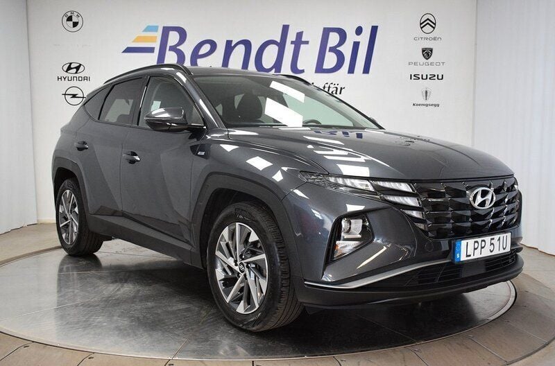 Grå Begagnad 2022 Hyundai Tucson SUV | 269 800 kr (Bra pris) - Bild 1/3