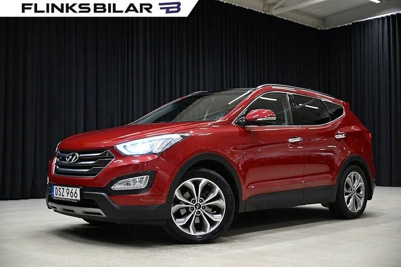 Begagnad Hyundai Santa Fe Premium 197 HK (144 kW) 2014 Röd SUV