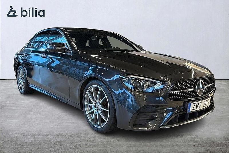 Begagnad Mercedes E220 AMG 194 HK (142 kW) 2020 Grå Sedan