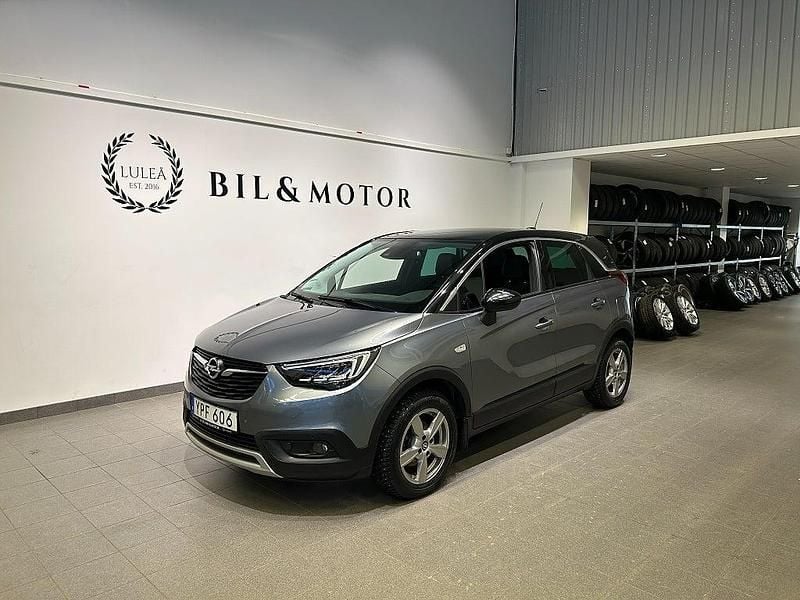 Grå Begagnad 2017 Opel Crossland X Dynamic SUV | 129 900 kr (Marknadspris) - Bild 1/4