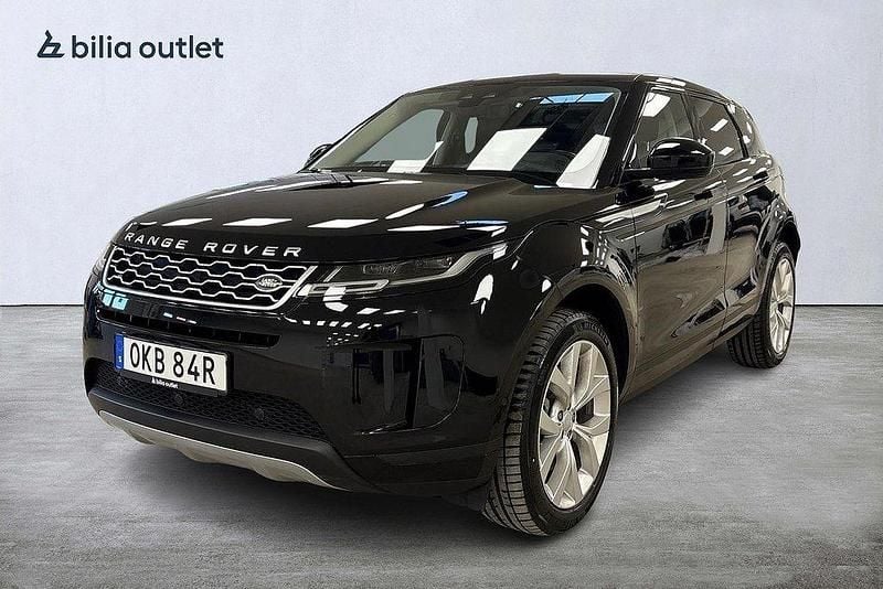 Svart Begagnad 2019 Land Rover Range Rover evoque SE SUV | 354 800 kr (Marknadspris) - Bild 1/3
