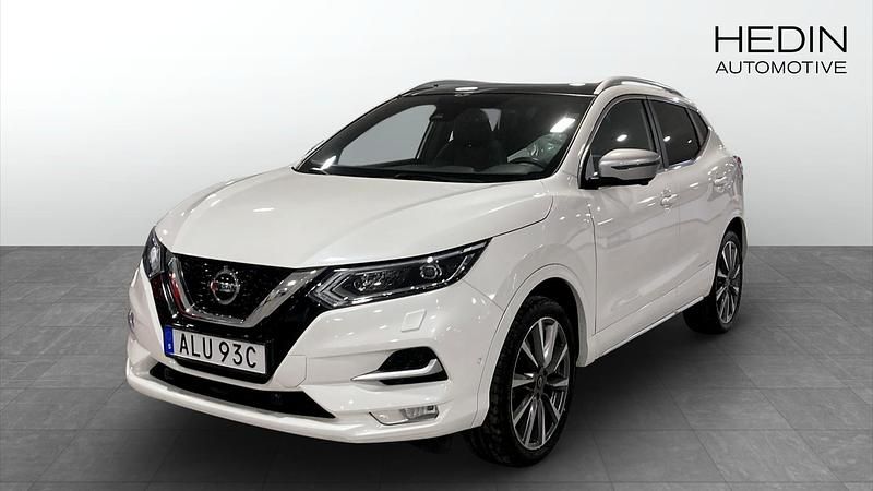Svart Begagnad 2019 Nissan Qashqai Tekna+ SUV | 190 000 kr (Marknadspris) - Bild 1/4