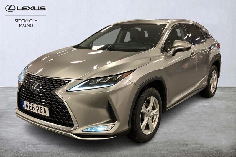 Ljusgrå Begagnad 2019 Lexus RX450h Executive Line SUV | 444 000 kr (Marknadspris) - Bild 1/4