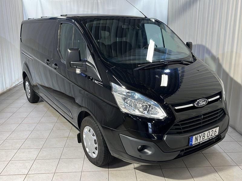 Svart Begagnad 2016 Ford Transit Custom Van | 129 900 kr (Marknadspris) - Bild 1/4