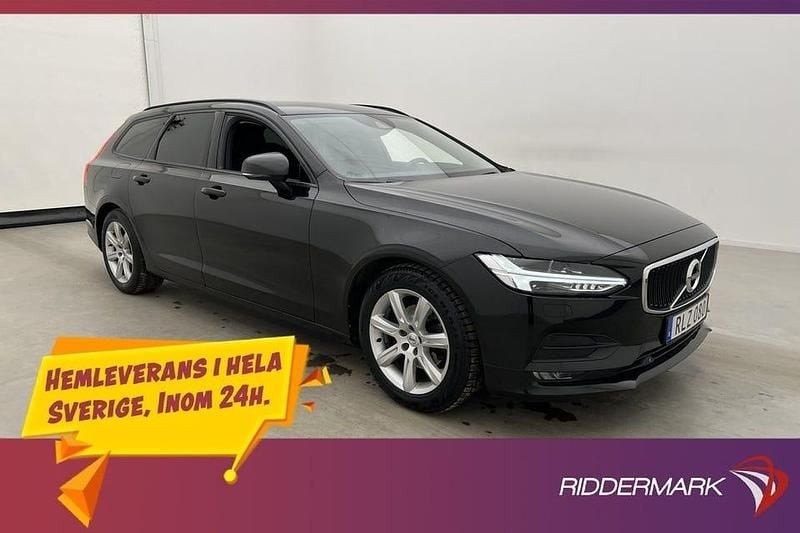 Begagnad Volvo V90 Kinetic 190 HK (139 kW) 2017 Svart Kombi