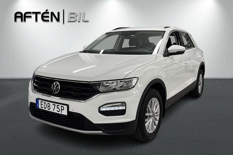 Vit Begagnad 2021 VW T-Roc SUV | 204 800 kr (Marknadspris) - Bild 1/3