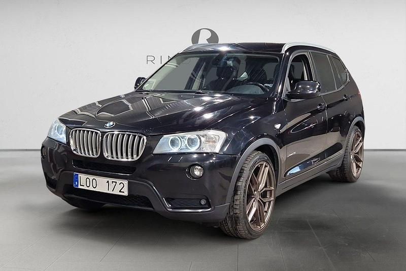 Svart Begagnad 2011 BMW X3 SUV | 79 900 kr (Marknadspris) - Bild 1/3