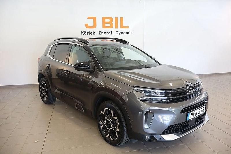Grå Begagnad 2023 Citroën C5 Aircross Shine SUV | 234 900 kr (Bra pris) - Bild 1/3