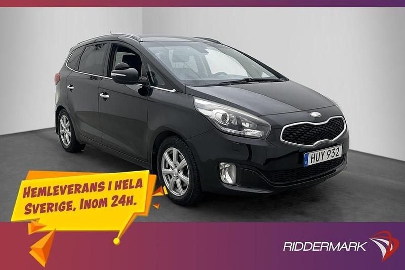 Begagnad Kia Carens 116 HK (85 kW) 2013 Svart Minibuss