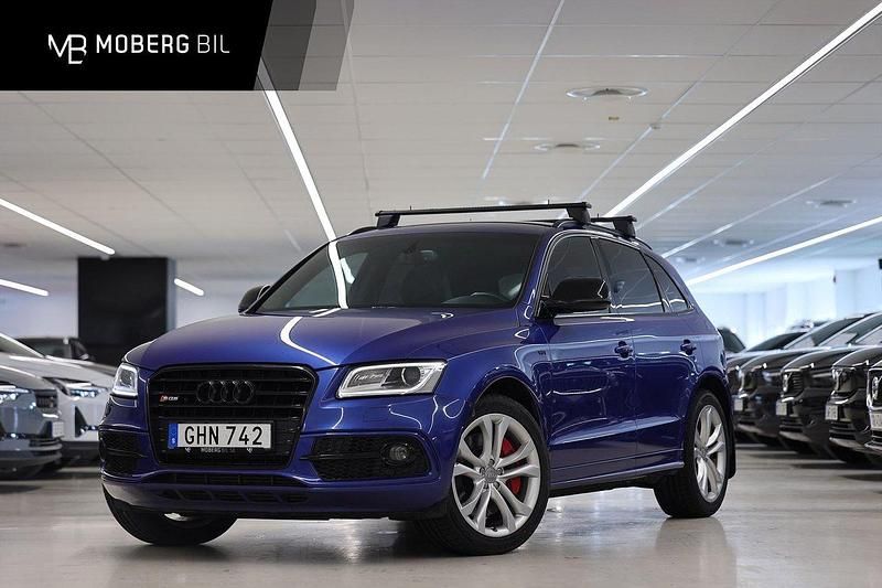 Blå Begagnad 2015 Audi SQ5 Exclusive SUV | 209 900 kr (Marknadspris) - Bild 1/3