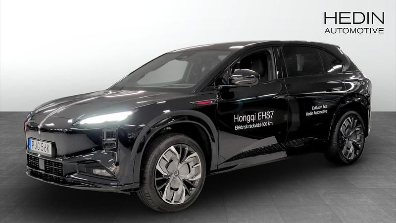 Svart Begagnad 2024 Hongqi EHS7 SUV | 691 000 kr - Bild 1/4