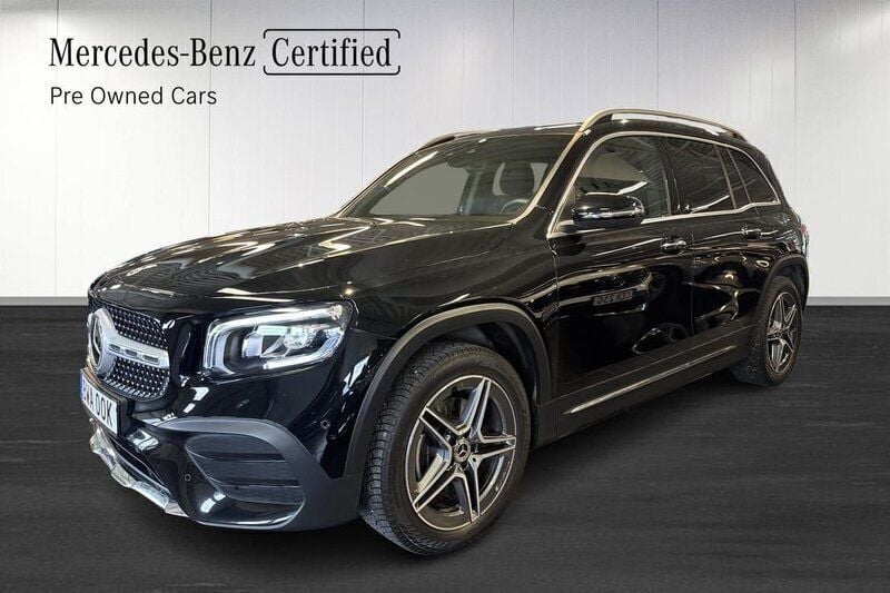 Svart Begagnad 2022 Mercedes GLB180 AMG SUV | 384 900 kr - Bild 1/4